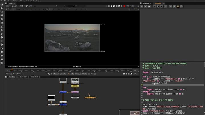 UI shot showing major Nuke releases