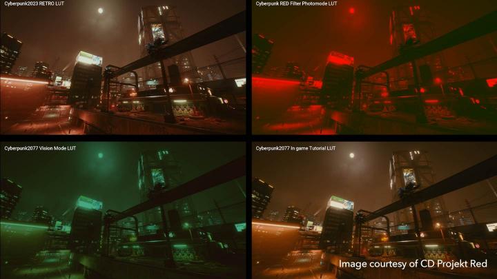 Lighting/LUTs from Night City, Cyberpunk 2077