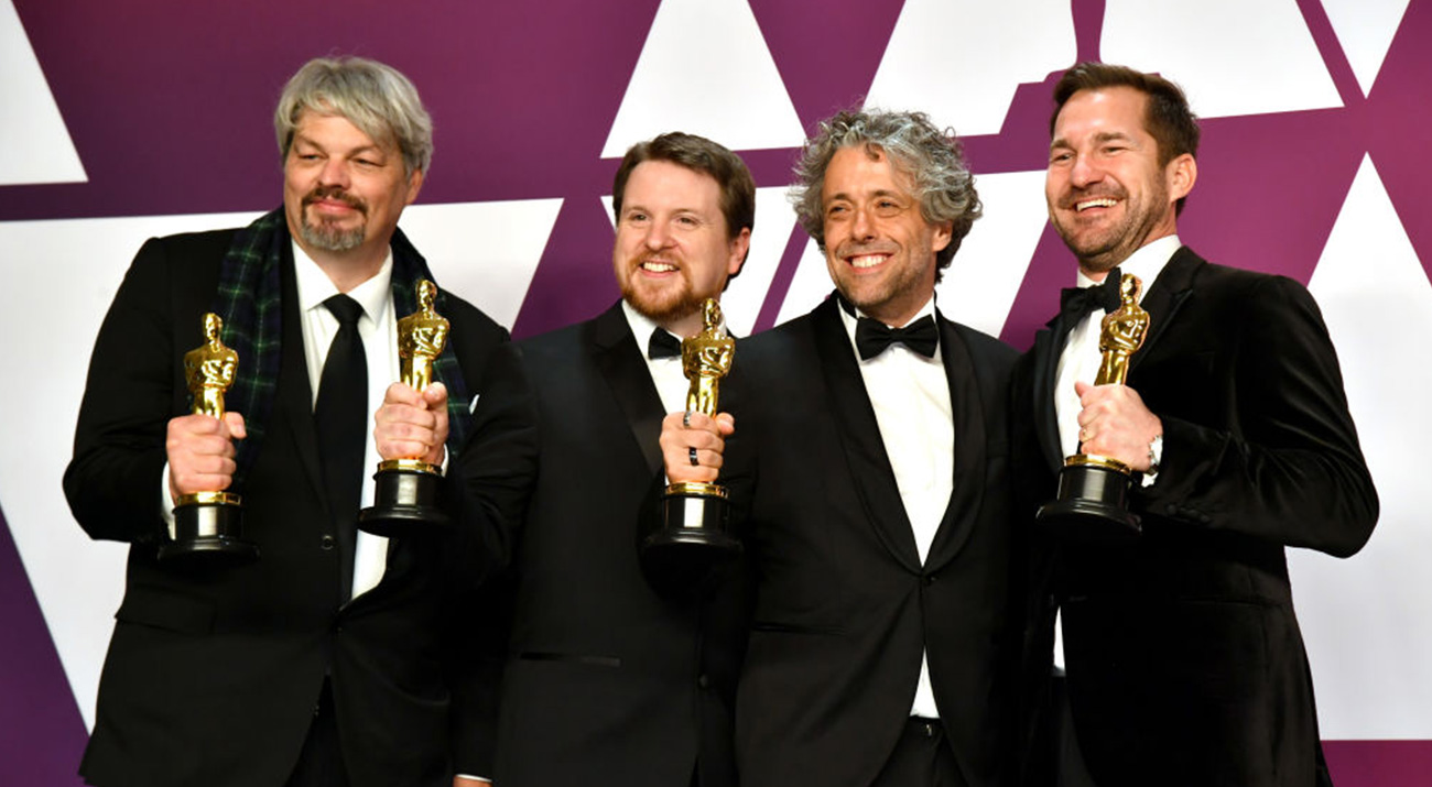 Blade Runner Crew Receiving Oscar